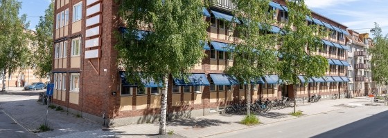 Fastigheten Kraften på Västra Norrlandsgatan i Umeå.