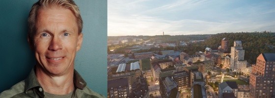 Carmith Mårtensson, regionchef Riks, Bonava Sverige berättar om det nya samarbetet med Obos i den växande stadsdelen Södra Änggården i Göteborg.