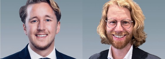 Jonas Bodwall och Gustaf Damberg.