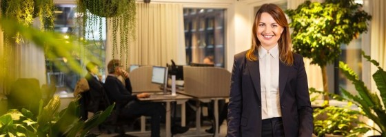 Malin Ingman Wettler, Workplace Strategy Manager på Vasakronan.