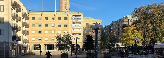 Göta ark på Medborgarplatsen i Stockholm.