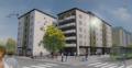 NCC ska i samverkan med Uppsalahem bygga 64 nya hyreslägenheter på Kapellgärdet i Uppsala.