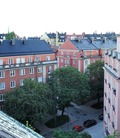 Här på Wittstocksgatan på Östermalm i Stockholm ligger den våning som är till salu för 55 miljoner kronor. Bild: Claes Sjödahl, Siv Kraft Mäklarbyrå. 
