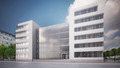 Eklandia går nu igång med bygget av Aurora, ett drygt 10 000 kvadratmeter stort kontorshus på Lindholmen. Bild: Eklandia.