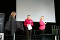Nulinks vd Yvonne Rosmark, Norrköpings näringslivsdirektör Anne Revland och Carin Hjulström
