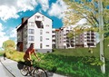 Byggvesta bygger 86 lägenheter i Guldheden i Göteborg. Bild: Byggvesta.