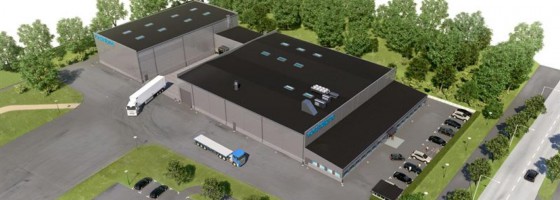 Wihlborgs bygger produktionsanläggning i Malmö.