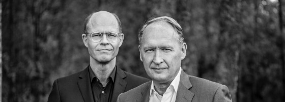 Paul Frankenius, styrelseordförande Bockasjö, och Joakim Hedin, vd för Logistikfastigheter Sverige AB, tillika  vd för Bockasjö AB.