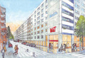 Stockholmshem har tecknat avtal med Ica Sverige AB om 3 400 kvadratmeter för dagligvaruhandel på Södermalm. 