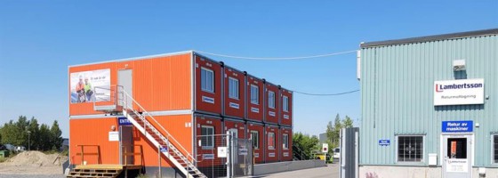 Diös bygger en ny anläggning åt Lambertsson i Umeå.