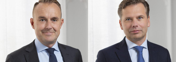 Niklas Zuckerman, vd, och Anders Nordvall, vice vd och transaktionschef, på Logistea.