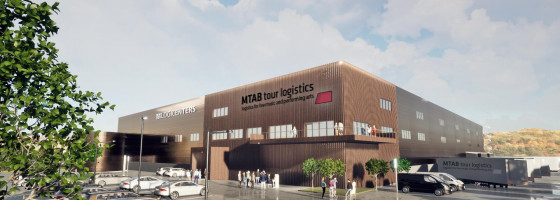 Logicenters bygger en anläggning åt MTAB i Södertälje.