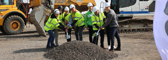Logicenters har nu inlett bygget av Brings jätteanläggning i Köpenhamn.