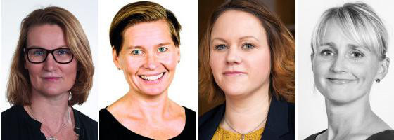 Eva Landén, Ulrika Hallengren, Rebecka Eidenert och Stina Lindh Hök medverkar i en inspirerande talkshow på Fastighetskvinnan den 8 september på Grand Hotel i Stockholm.