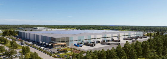Genesta byggstartar 80 000 kvadratmeter logistik i Enköping.