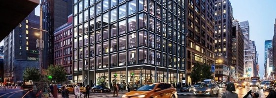 Kontorsprojektet 28&7 beskrivs som en modern kontorsbyggnad om totalt 12 våningar belägen i hörnet av 7th Avenue och 28th Street i Chelsea på Manhattan.