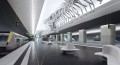 Den nya, underjordiska tågstationen i Haga kommer att ha tre uppgångar och byggas i flera plattformar.