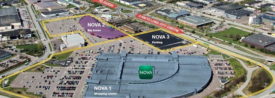 Skandia Fastigheter köper handelsplatsen Nova och gör därmed entré i Lund. Säljare är Nuveen.