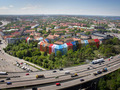 Järntorget Bostad har tillsammans med Åke Sundvall Projekt och Stockholms kooperativa bostäder tilldelats en markanvisning för cirka 375 bostäder i Midsommarkransen.