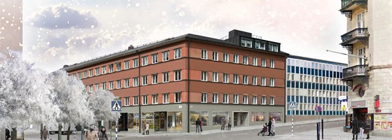 Kungsleden moderniserar gamla kommunhuset i Södertälje. 